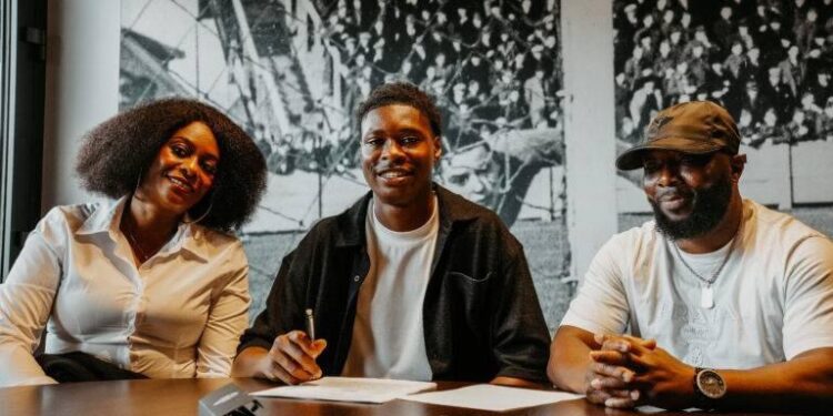 Ghana young forward Elton Yeboah signs professionnel contract with KV Mechelen