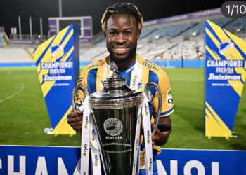 Ghana winger Kingsley Sarfo happy to clinch Cypriot top-flight league title with APOEL