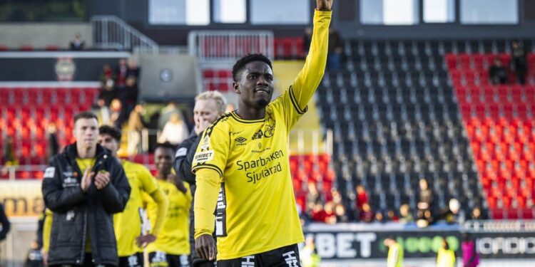 Ghanaian midfielder Michael Baidoo scores as Elfsborg dominates AIK in Sweden’s Allsvenskan clash