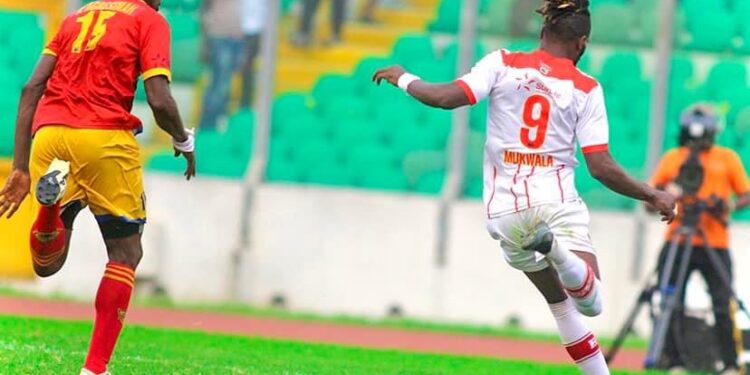 Ghana Premier League: Mukwala bags brace as Asante Kotoko complete double over Hearts of Oak
