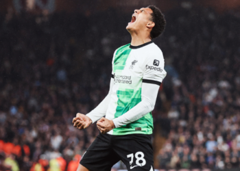 Jarell Quansah scores first Premier League goal as Liverpool draw with Aston Villa