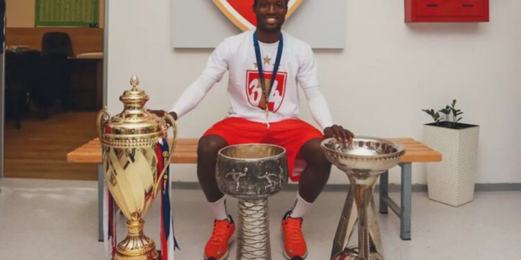 Ghana forward Osman Bukari secures second league title with Red Star Belgrade