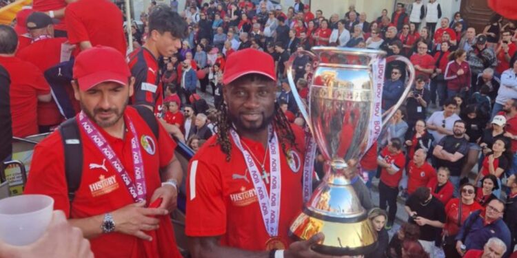 Seth Paintsil leads Hamrun Spartans to Maltese League victory
