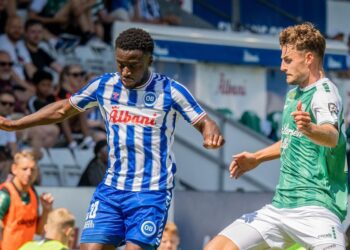 Ghana’s Leeroy Owusu assists in Odense BK’s narrow loss to Vejle Boldklub