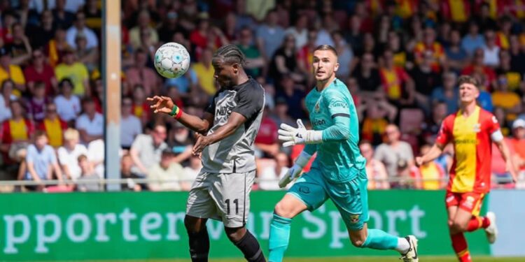 Ghanaian forward Ibrahim Sadiq delighted to score for AZ Alkmaar