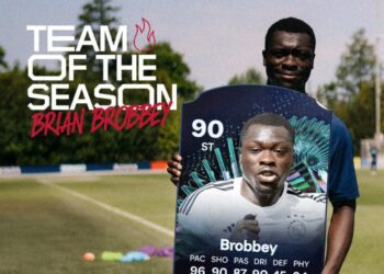 Ghanaian forward Brian Brobbey secures spot in EA Sports FC 24 Team of the Season