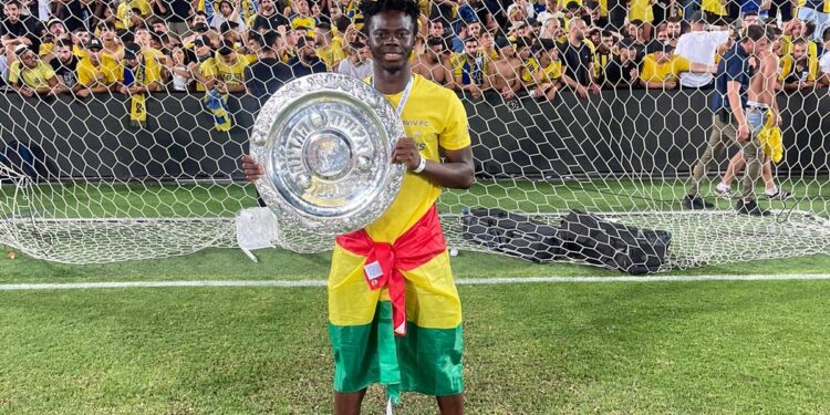 Promising Ghanaian forward Henry Addo wins Israeli league title with Maccabi Tel Aviv