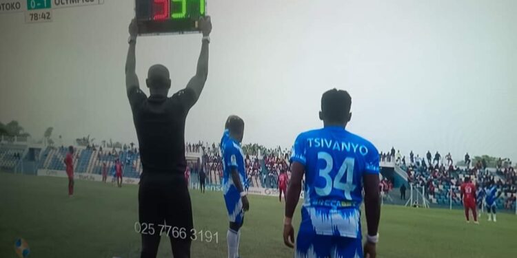 Black Starlets captain Benjamin Tsivanyo makes Great Olympics debut