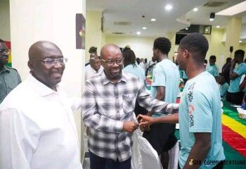 Dr. Bawumia donates GHC500k to Black Stars ahead of Central African Republic clash in 2026 World Cup Qualifiers