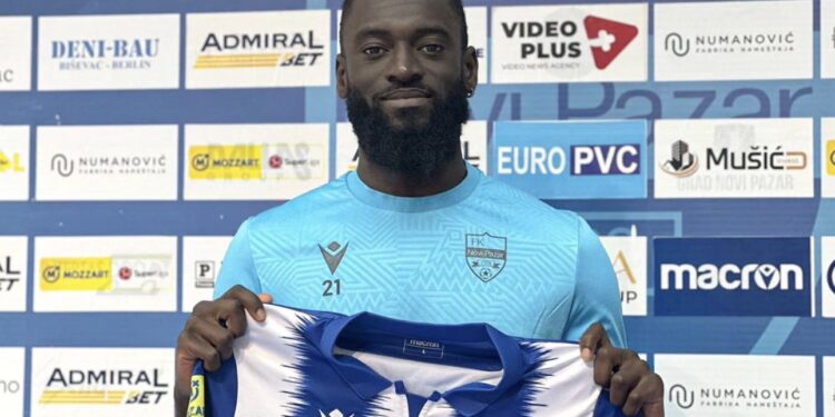Ghanaian forward Rodney Antwi joins Novi Pazar in Serbia