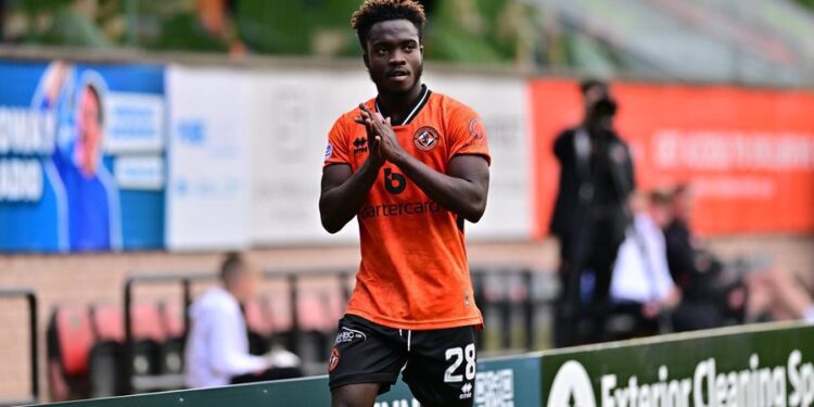 Ghanaian forward Mathew Anim Cudjoe leaves Scottish side Dundee United