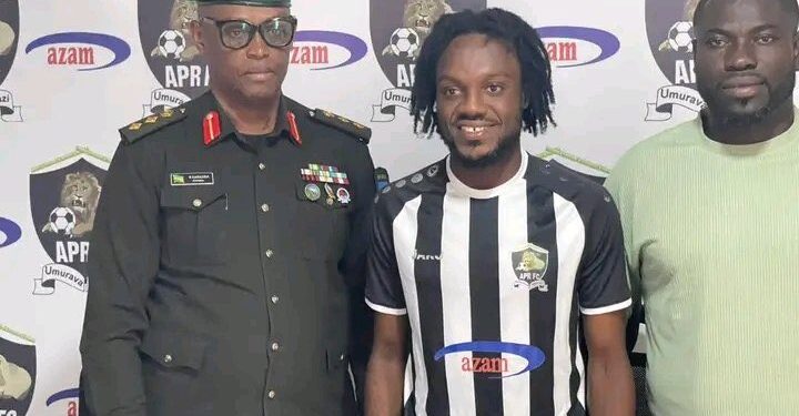Rwandan side APR FC unveils former Kotoko midfielder Richmond Lamptey 
