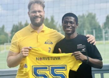 OFFICIAL: Former Nations FC forward Emmanuel Agyemang completes FK Babrungas move