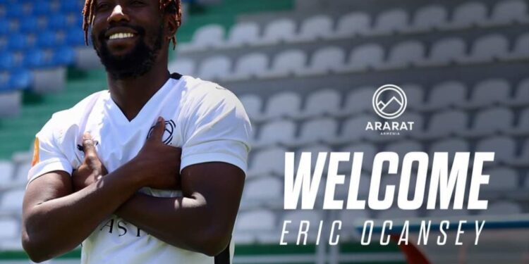 Ghanaian winger Eric Ocansey completes move to Armenian side FC Arafat