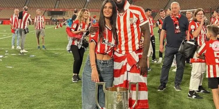 Black Stars striker Inaki Williams ties the knot with girlfriend Patricia Morales in Bilbao