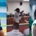 VIDEO: Brandon Thomas-Asante thrills Black Stars teammates with hilarious initiation dance
