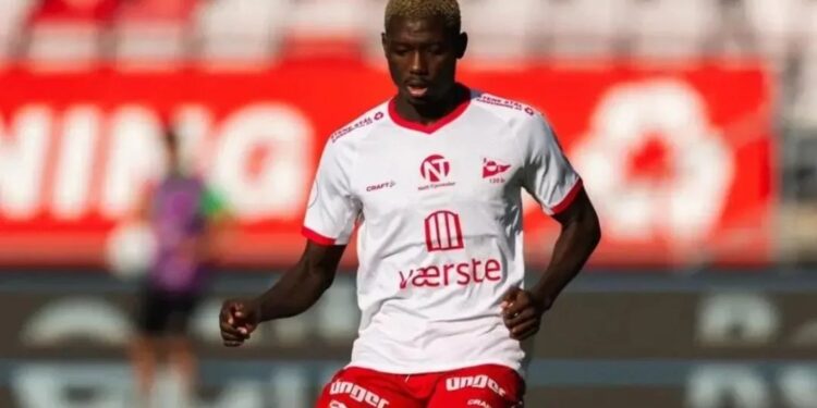 Ghanaian defender Maxwell Woledzi named in Norwegian top-flight Team of the Season