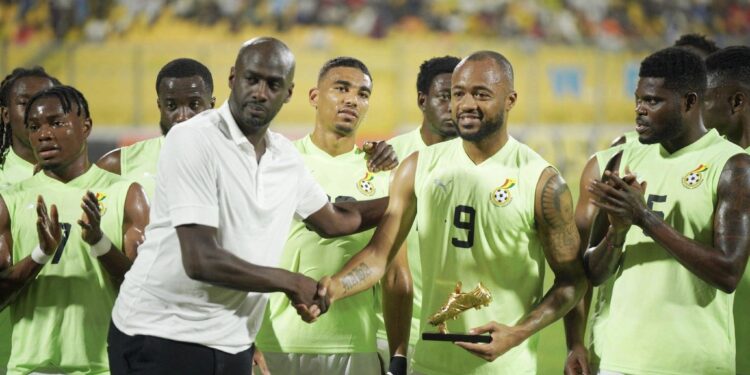 ‘Proud’ Ayew family commends Jordan Ayew’s Black Stars milestone