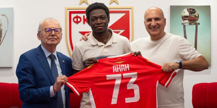 Serbian giants Red Star Belgrade announce signing of Black Stars left-back Ebenezer Annan