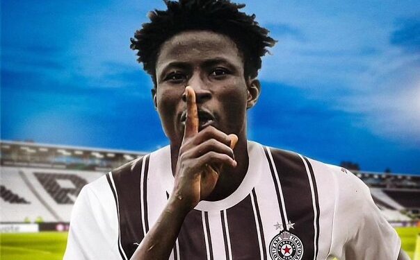 Ghanaian forward Ibrahim Zubairu joins Serbian side FK Partizan