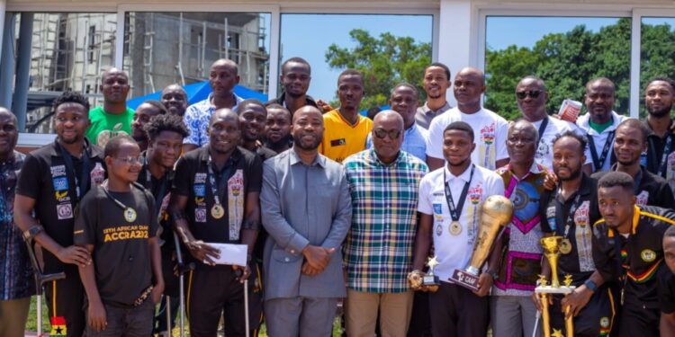 John Mahama donates $10K to Ghana’s amputee national team for winning AFCON