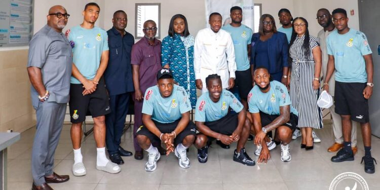 Black Stars hail new NHIA Boss after courtesy call