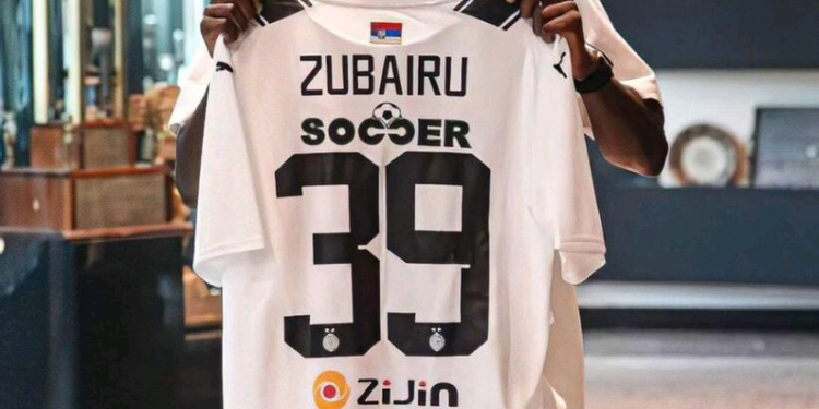 Ghanaian forward Zubairu Ibrahim thrilled with Ddeam transfer to FK Partizan