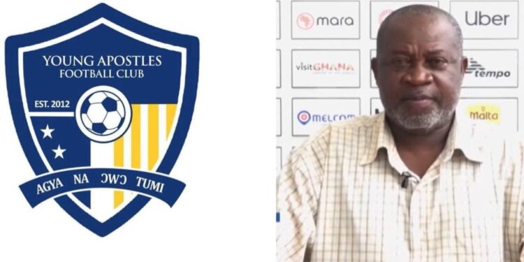 “We are not ready to sign players with two children” – Young Apostles owner Owura Domfeh