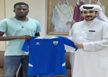 Congolese midfielder  Glid Otanga joins Qatari side Al Kharaitiyat SC on loan from Hearts of Oak
