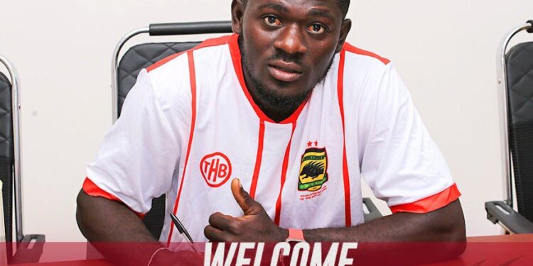 Official: Asante Kotoko sign defender Patrick Asiedu until 2027
