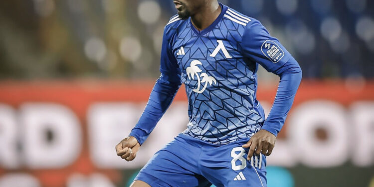 Carlos Ohene scores in Levski Sofia’s big win over Lokomotiv Sofia 1929 in Bulgaria  