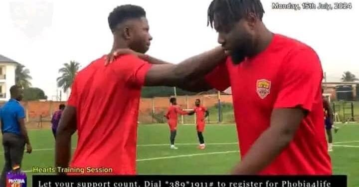 Konadu Yiadom returns to Hearts of Oak training after unsuccessful loan spell in Ukraine