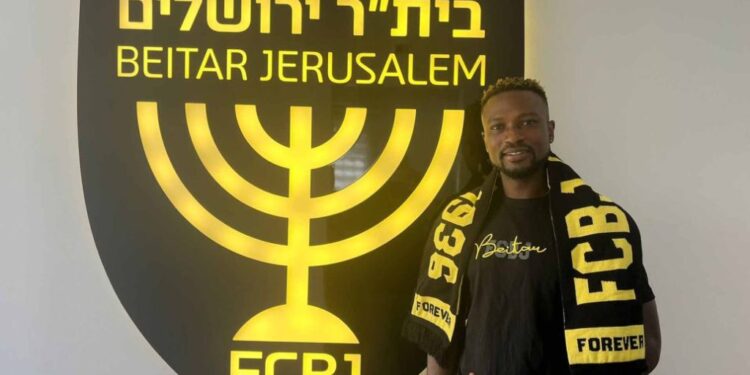 Ghanaian striker Patrick Twumasi Joins Israeli side Beitar Jerusalem