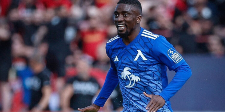 Carlos Ohene scores in Levski Sofia’s big win over Lokomotiv Sofia 1929 in Bulgaria  