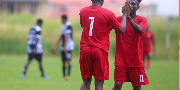 Bernard Somuah bags brace as Kotoko thrash Cornerstones 5-0 in friendly