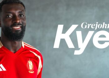 Ghanaian striker Grejohn Kyei joins Belgian side Standard Liege