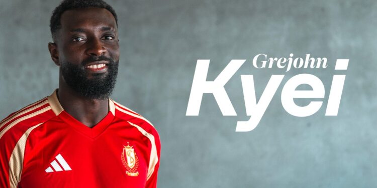 Ghanaian striker Grejohn Kyei joins Belgian side Standard Liege