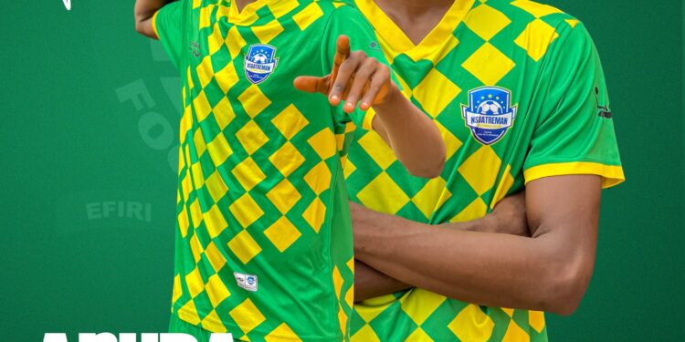 Nsoatreman FC announce defender Emmanuel Ankrah’s signing from Bofoakwa Tano