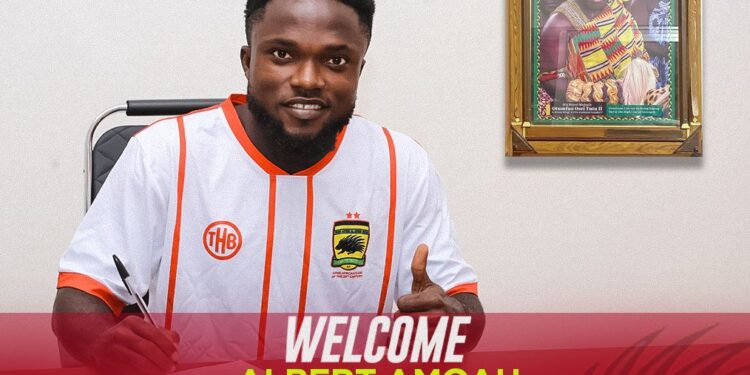 Official: Asante Kotoko sign striker Albert Amoah from Great Olympics 