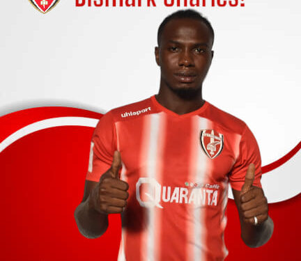 Albanian club KF Skënderbeu confirm signing of Ghanaian striker Bismark Charles