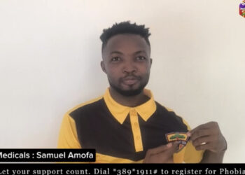 OFFICIAL: Defender Samuel Amofa joins Hearts of Oak from Gold Stars