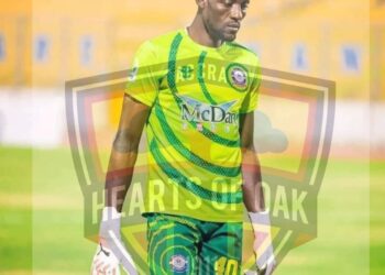 Benjamin Asare completes Hearts of Oak ‘medical’ ahead of move from Great Olympics 