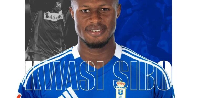 Real Oviedo sign Ghanaian midfielder Kwasi Sibo to a contract until 2026