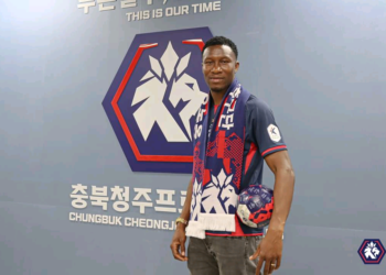 South Korean side Chungbuk Cheongju FC sign Ghanaian striker Sadam Sulley