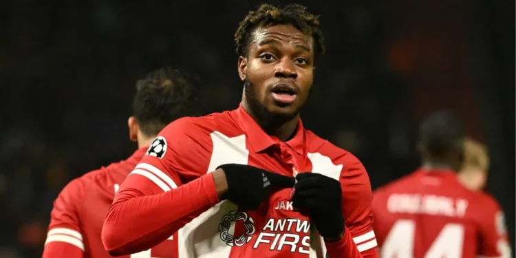 Monaco sign Nigerian promising forward George Ilenikhena for €20m from Antwerp