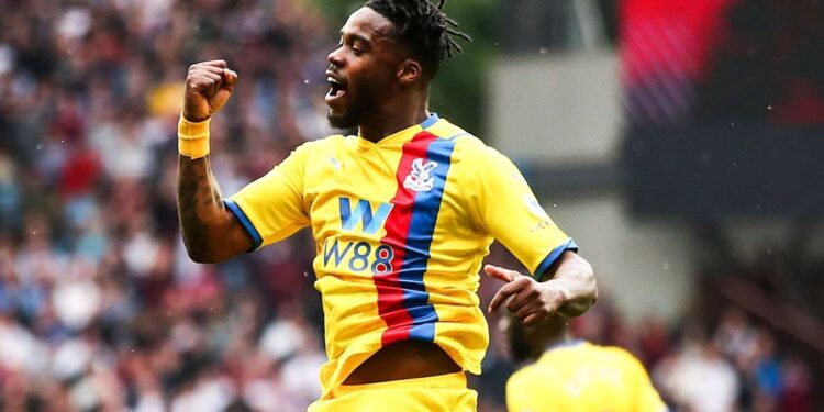 Former Ghana star Jeffrey Schlupp on the score sheet for Crystal Palace