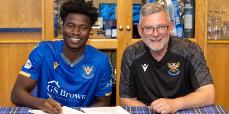 VIDEO: Aaron Essel ‘proud’ to join St. Johnstone FC in Scotland