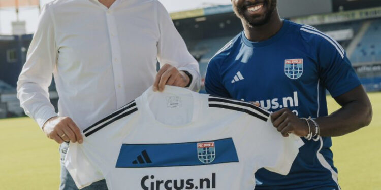 My first impression of the club is excellent, says   Braydon Manu after joining PEC Zwolle