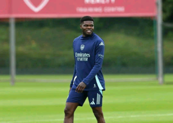 Ghana midfielder Thomas Partey joins Arsenal pre-season ahead of 2024-25 campaign