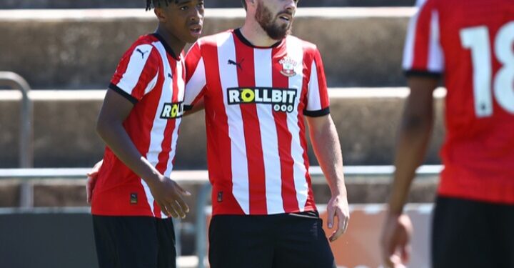 Ghanaian youngster Sam Amo-Ameyaw scores for Southampton